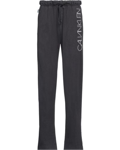 Calvin Klein Lead Pants Cotton - Gray