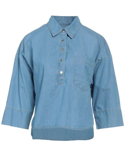 Kaos Denim Shirt - Blue