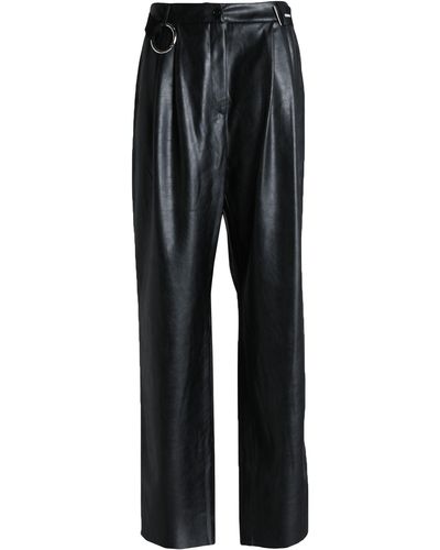 BROGNANO Pants Polyester, Polyurethane - Black