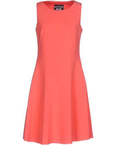 Boutique Moschino Mini Dress Triacetate, Polyester - Pink