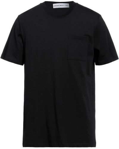 Department 5 Camiseta - Negro