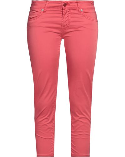 Roy Rogers Cropped Pants - Red