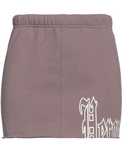 Heron Preston Mini Skirt - Purple