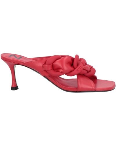 N°21 Sandals - Red