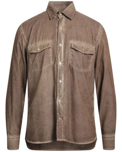 Brooksfield Shirt - Brown