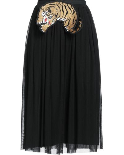 Shirtaporter 3/4 Length Skirt - Black
