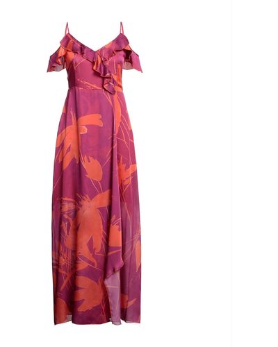 Carla Montanarini Maxi Dress - Red