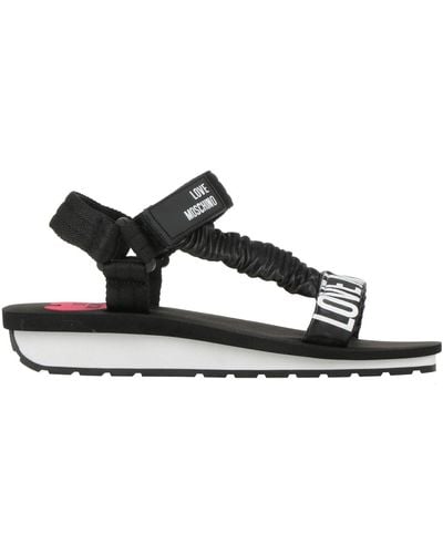 Love Moschino Sandals - Black