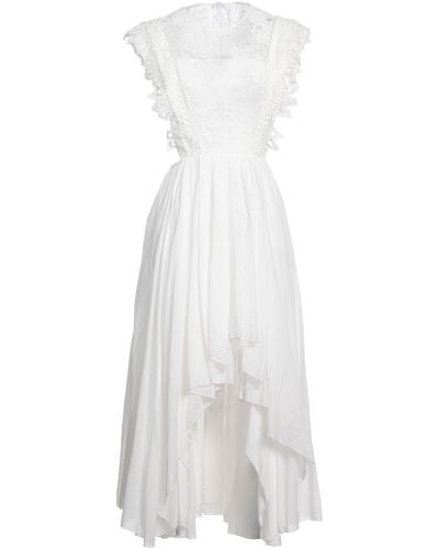 Imperial Mini Dress - White