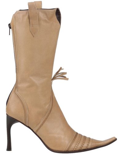 Giancarlo Paoli Ankle Boots - Natural