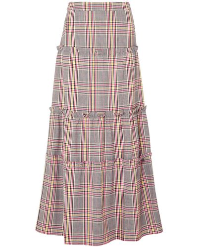Paper London Maxi Skirt - Multicolor