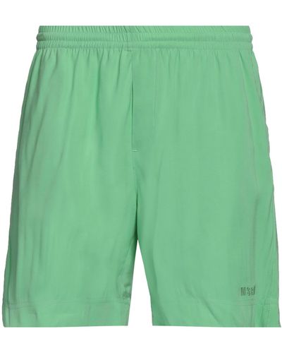 MSGM Shorts E Bermuda - Verde