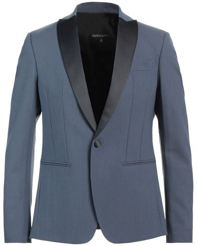 Patrizia Pepe Suit Jacket - Blue