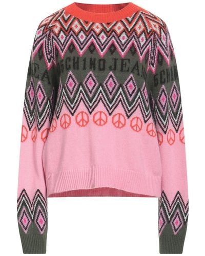 Moschino Jeans Pullover - Rosa