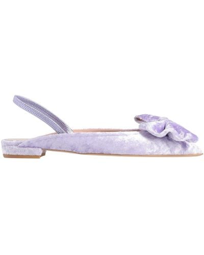 Islo Isabella Lorusso Ballet Flats Textile Fibres - Purple