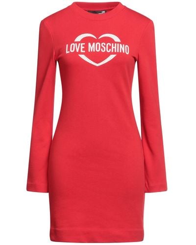 Love Moschino Vestito Corto - Rosso