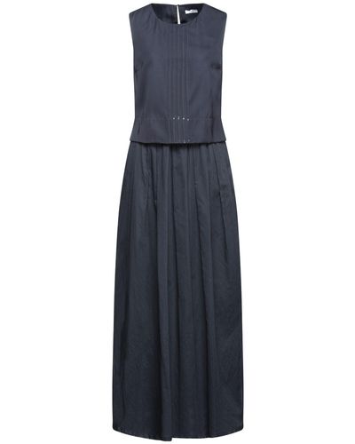 Peserico Maxi Dress - Blue