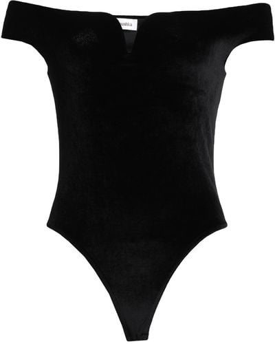 Nanushka Bodysuit - Black