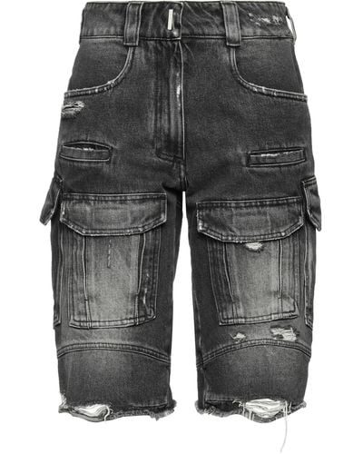 Givenchy Short en jean - Gris