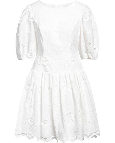 Marchesa Mini Dress - White