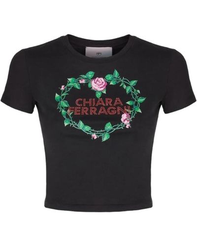 Chiara Ferragni T-shirts - Schwarz