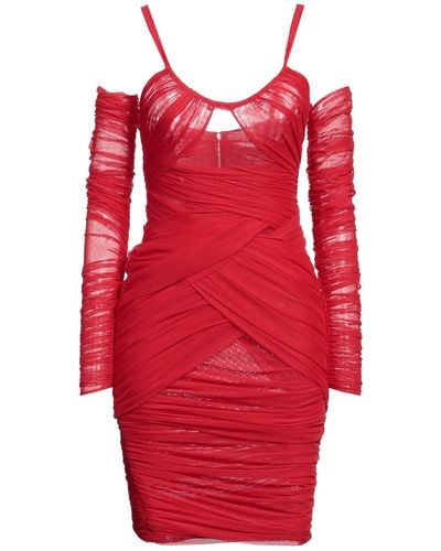 Dolce & Gabbana Vestido midi - Rojo