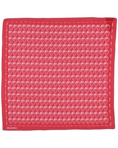 Zadig & Voltaire Scarf - Red