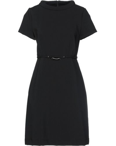 High Mini Dress - Black