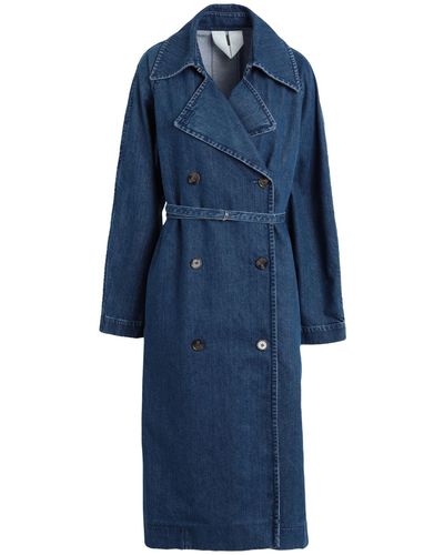 ARKET Overcoat & Trench Coat - Blue