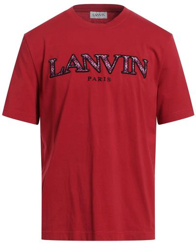 Lanvin Camiseta - Rojo