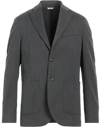 Cruna Lead Blazer Virgin Wool, Polyester, Elastane - Grey