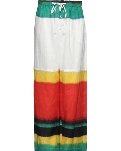 Loewe X Paula's Ibiza Striped Drawstring Pants - Multicolor