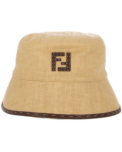 Fendi Chapeau - Neutre