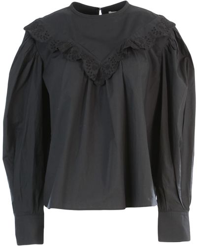 Isabel Marant Denim Shirt - Black