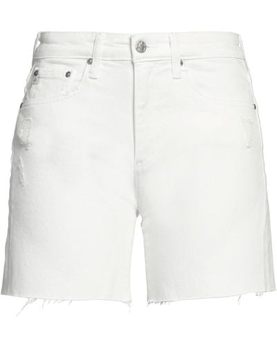 AG Jeans Jeansshorts - Weiß