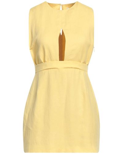 Maria Vittoria Paolillo Mini Dress - Yellow