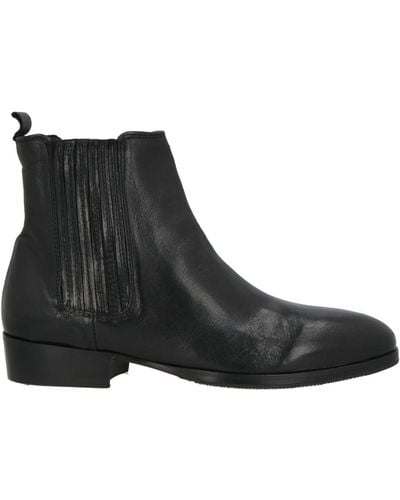 Pawelk's Ankle Boots Leather - Black