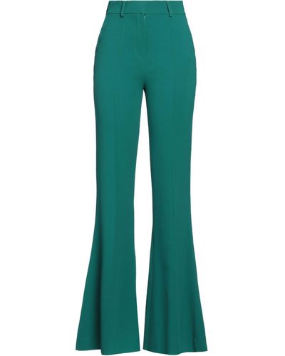 Elie Saab Emerald Pants Viscose, Acetate, Silk, Elastane - Green