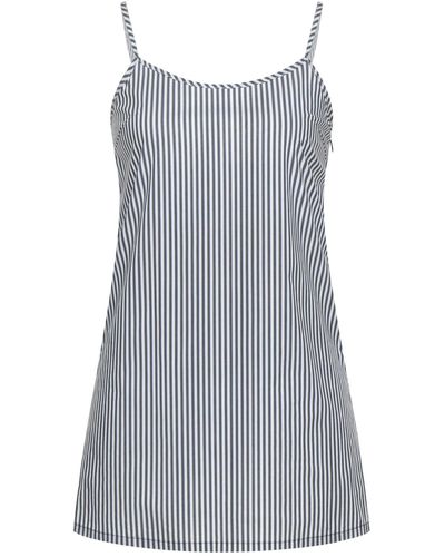 Isabelle Blanche Top Cotton - Gray