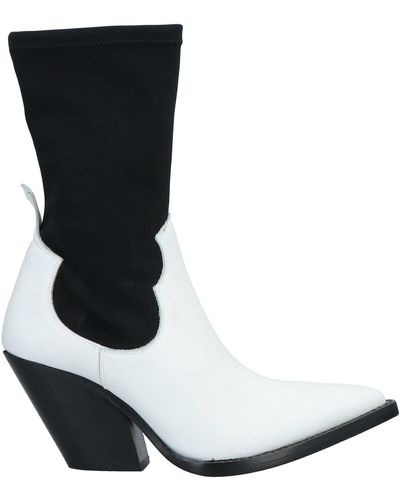Gianna Meliani Ankle Boots - White