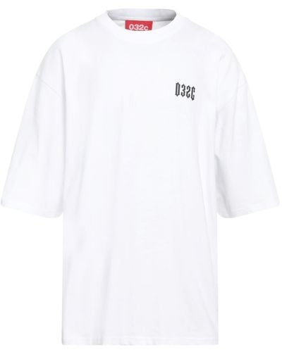 032c T-shirt - Bianco