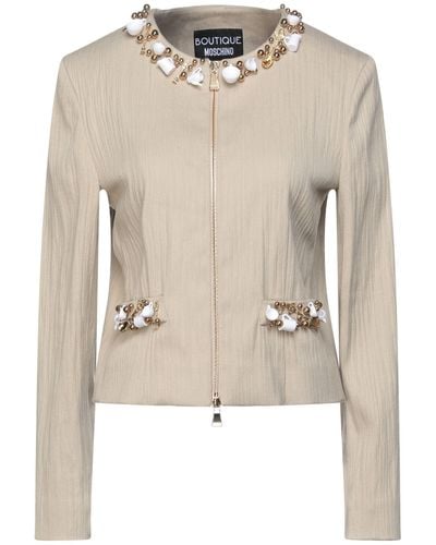 Boutique Moschino Suit Jacket - Natural