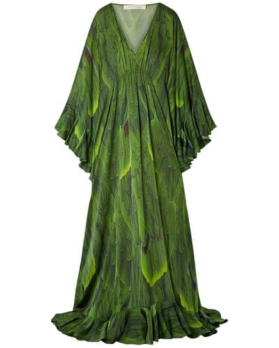 Naeem Khan Long Dress - Green