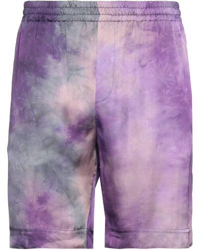 MSGM Shorts & Bermuda Shorts - Purple