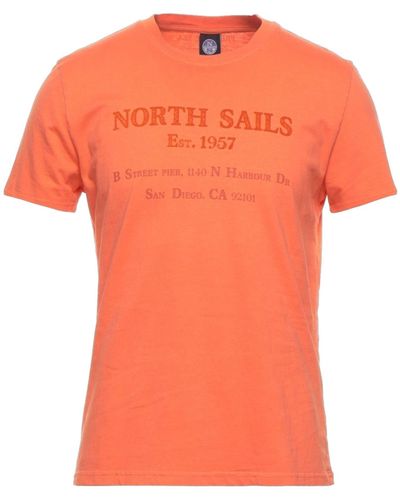 North Sails T-shirts - Orange