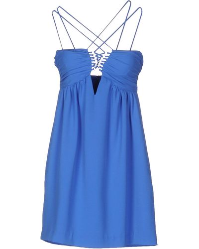 Annarita N. Short Dress - Blue