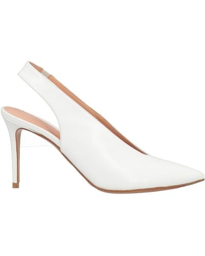 Fauzian Jeunesse Pumps - White