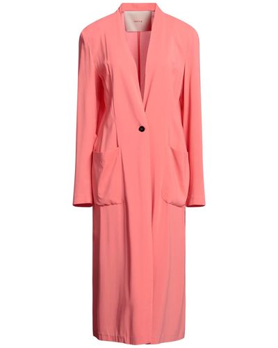 Jucca Overcoat & Trench Coat - Pink