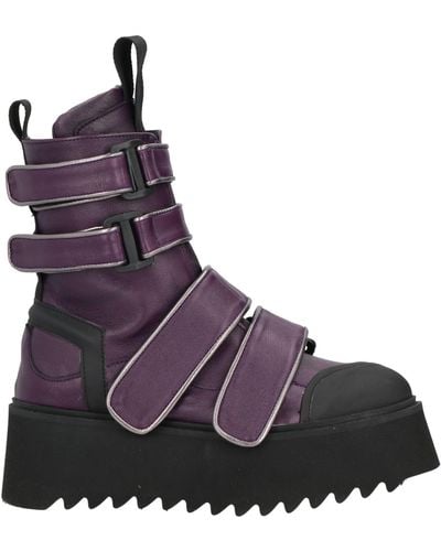 Bruno Bordese Ankle Boots - Purple