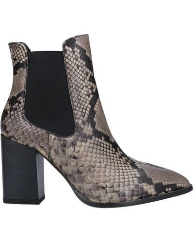 CafeNoir Ankle Boots - Gray